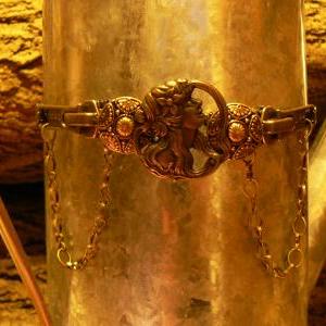 Steampunk Necklace - Steampunk Choker - Zipper..