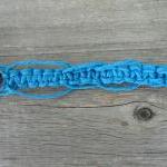 Macrame Peace Sign Anklet